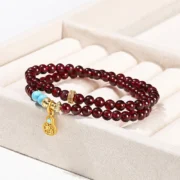 JD-4mm-Natural-Garnet-Stone-Copper-Gourd-Pendant-2-Layer-Strand-Bracelets-Women-Elegant-Design-Healing-1.webp