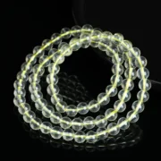 7A Luxury Natural Stone Lemon Quartz Multi-layer Bead Bracelets Women Handmade Stretch Power Healing Hand String Accessories