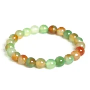 Natural Stone Peacock Agate Beads Bracelet Women Fashion Green Colorful Carnelian Stone Strand Bangles Female Jewelry Gift