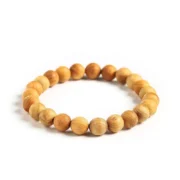 Thuja Beads Bracelet Tibetan Buddhist Meditation Simple Jewelry  Natural Wooden Mala Prayer Beads bracelet For Men Women