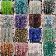 Natural Stone Tiger Eye Crystal Lapis Lazuli Chips Irregular Gravel Bead for Jewelry Making DIY Bracelets Necklace Accessory 16"