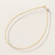 1Pcs/Lot 18K Gold Color Plated Copper Gold Silver Necklace Bracelets for DIY Bracelets Necklace Jewelry Making Accessories