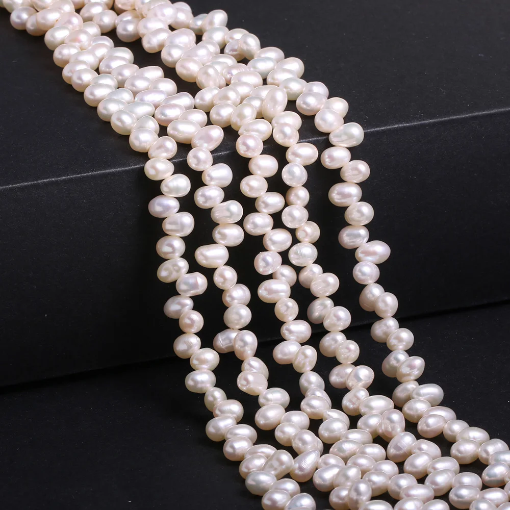 Natural Freshwater Pearl Beads High Quality potato-shaped Punch Loose Beads for Make Jewelry DIY Bracelet Necklace Accessories - Image 4