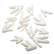 5pcs Natural Freshwater Pearl Pendant Punch Loose Beads Irregular Isolation Beads For DIY Jewelry Making Bracelet Necklace Accessorie