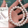 imitation pearls material set