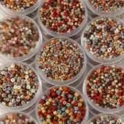 30g/pack Colorful Glass Rice Spacer Loose Beads Bisutería Materials DIY Random Mix Styles Tiny Seed Charms For Jewelry Making