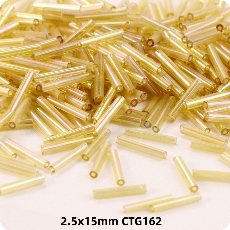 2.5x15mm Long Glass Beads Multicolor for Jewelry Making DIY Material Accessories 1 Pack - Image 7