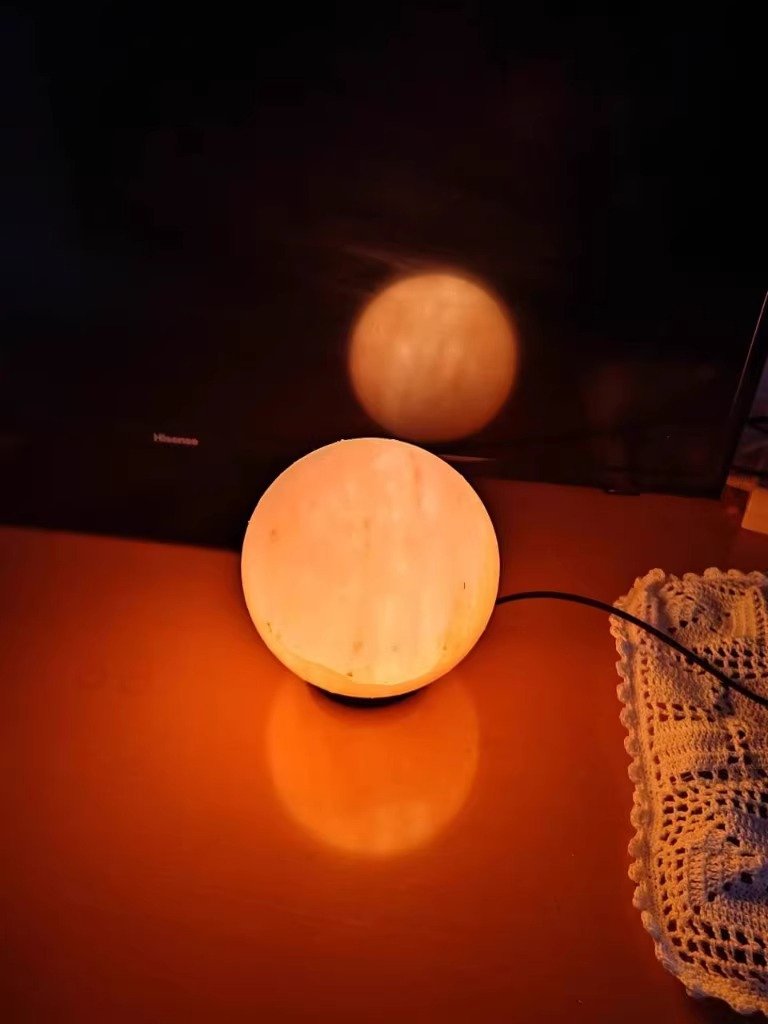 Himalayan Salt Crystal Lamps: For Healing, Harmony, and Purification, USB, Various Shape - Image 8