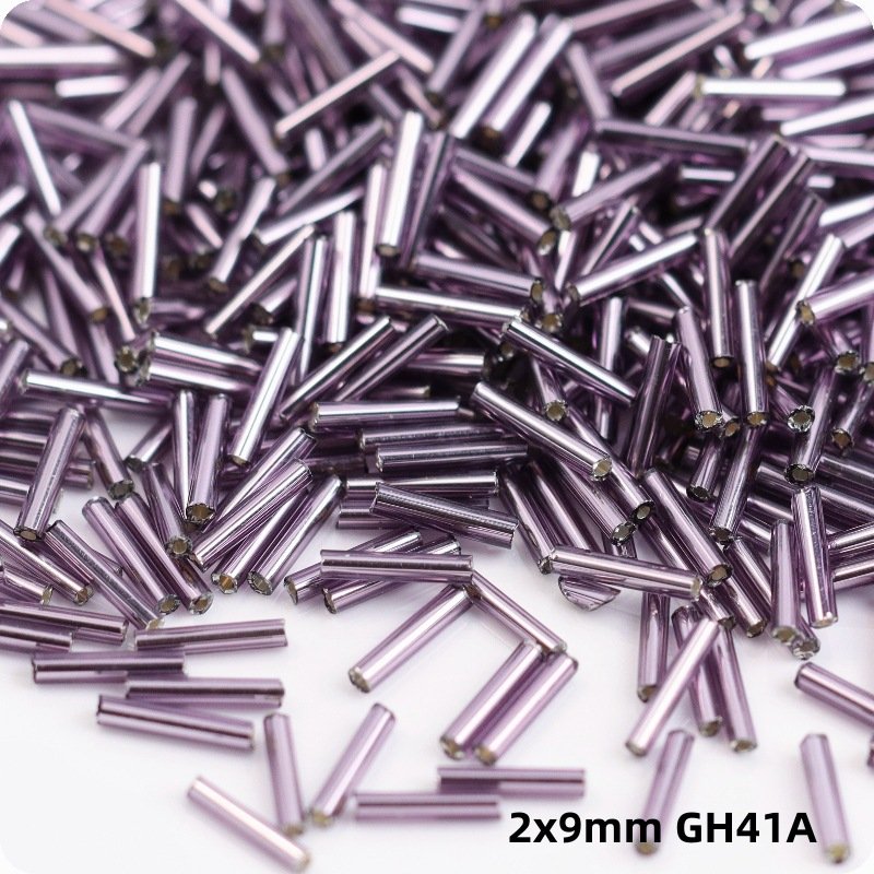 2x9mm Long Glass Beads Multicolor for Jewelry Making DIY Material Accessories 1 Pack - Image 11