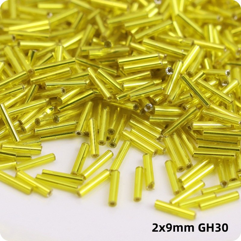 2x9mm Long Glass Beads Multicolor for Jewelry Making DIY Material Accessories 1 Pack - Image 10