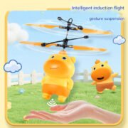 Capylulu Intelligent Sensing Flying Toy Cute Capybara Lulu Figure LED Light Flight Toy