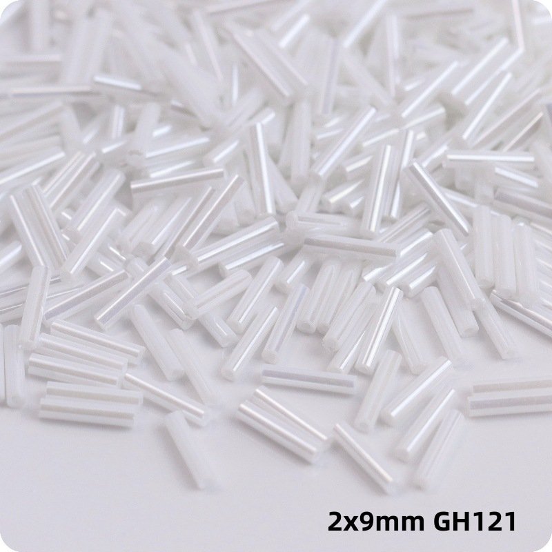 2x9mm Long Glass Beads Multicolor for Jewelry Making DIY Material Accessories 1 Pack - Image 7