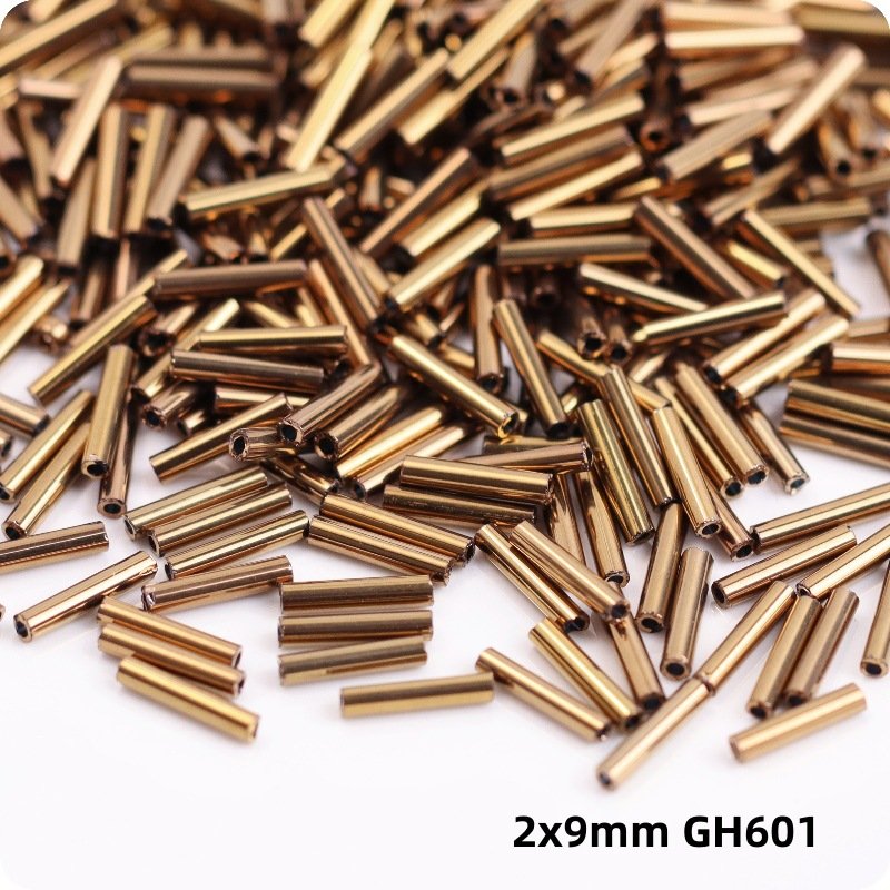 2x9mm Long Glass Beads Multicolor for Jewelry Making DIY Material Accessories 1 Pack - Image 4