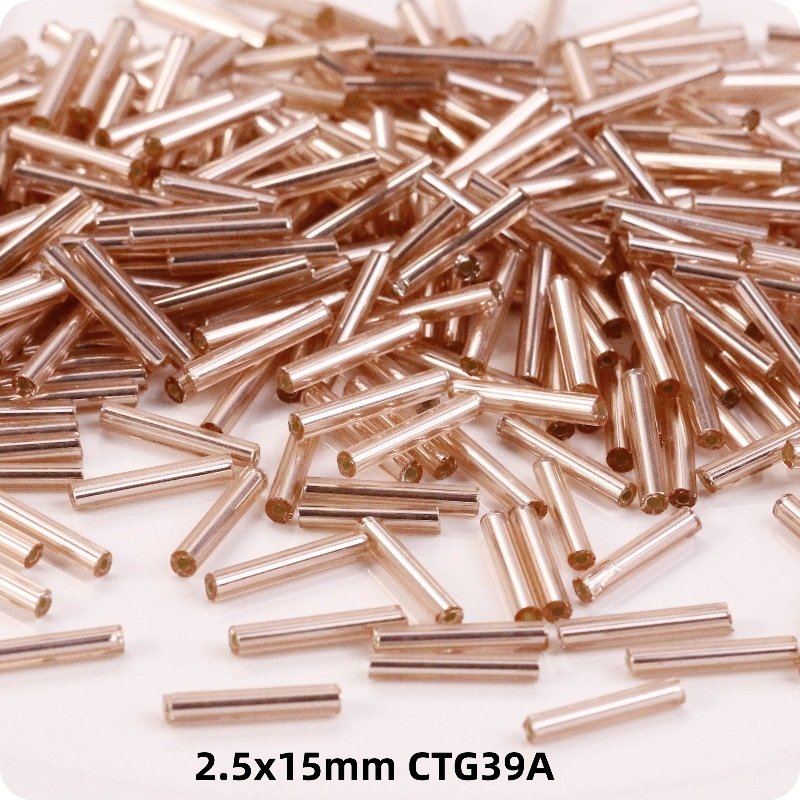 2.5x15mm Long Glass Beads Multicolor for Jewelry Making DIY Material Accessories 1 Pack - Image 6