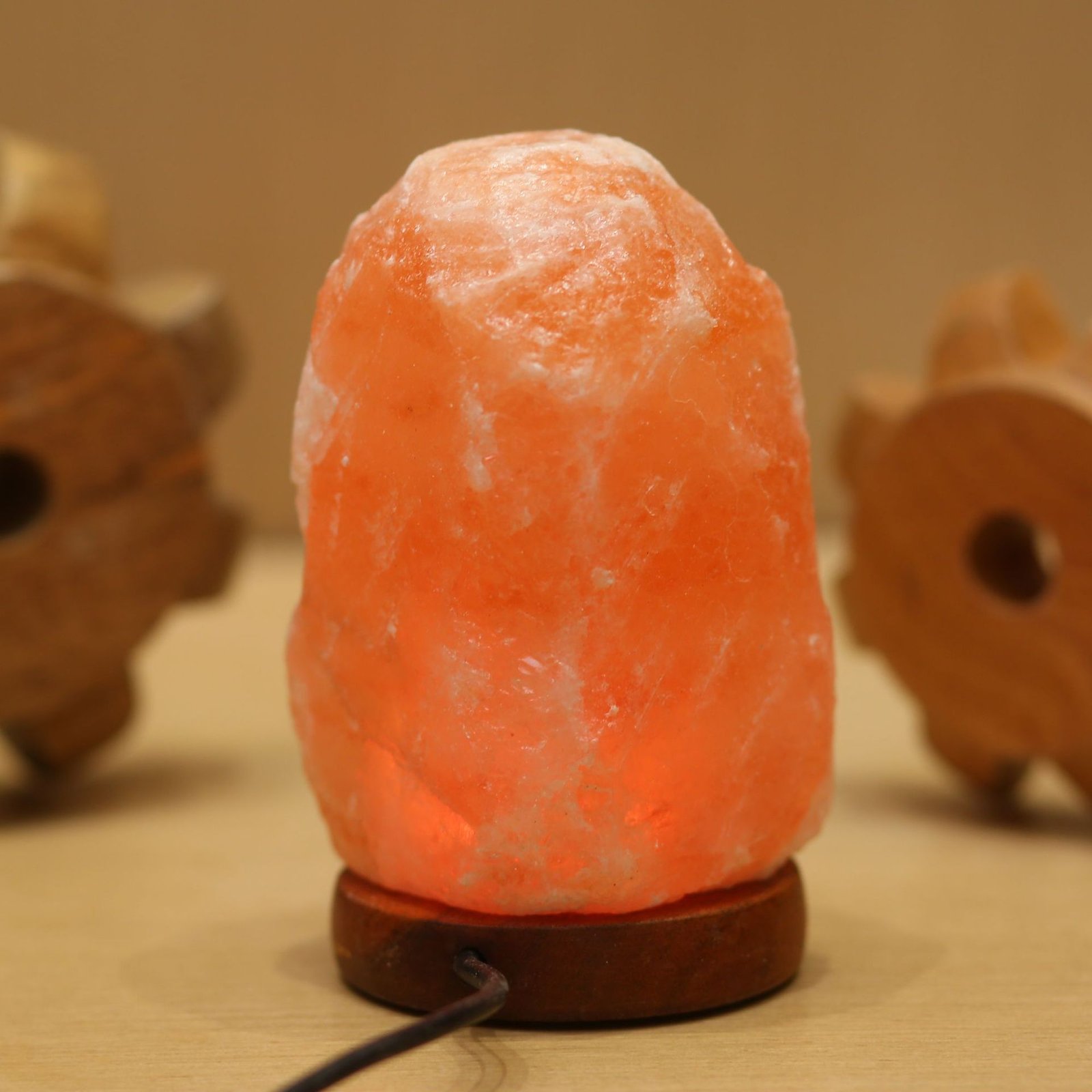Himalayan Salt Crystal Lamps: For Healing, Harmony, and Purification, USB, Various Shape - Image 2
