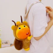 Lulu Cockroach Capybara Cartoon Lovely Capyblulu Soft Fluffy Stuffed Backpack Kids Christmas Gifts