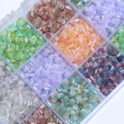 30g/pack 4mm Glass Cat Eyes Beads for Jewelry Making Beading DIY Material