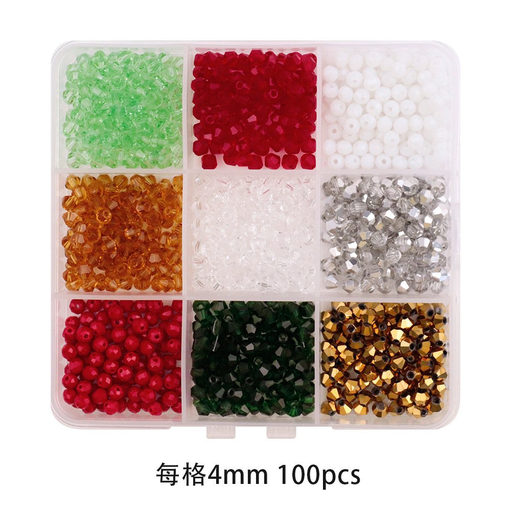 4mm Glass diamond Artificial crystal beads set DIY handmade beading bag making loose bead jewelry accessories - Image 5