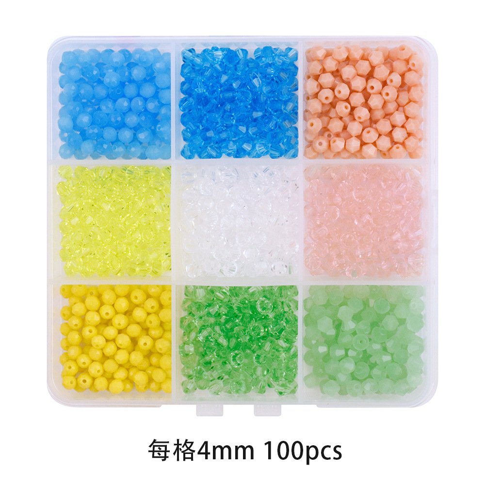 4mm Glass diamond Artificial crystal beads set DIY handmade beading bag making loose bead jewelry accessories - Image 4