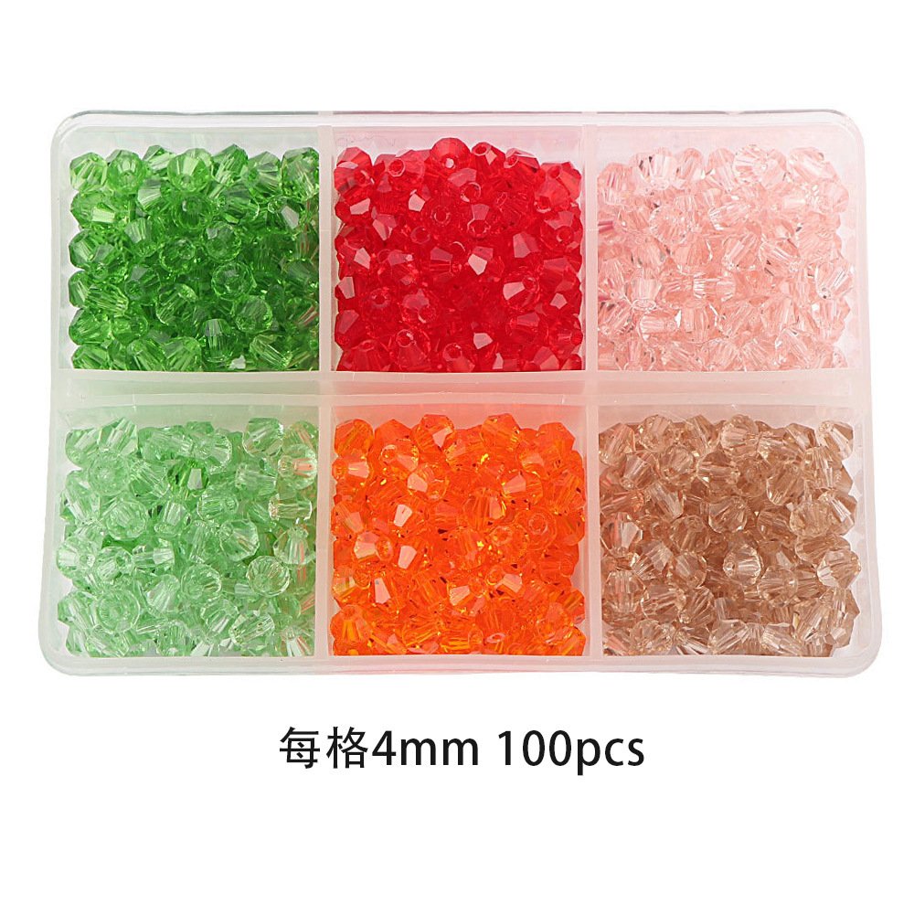 4mm Glass diamond Artificial crystal beads set DIY handmade beading bag making loose bead jewelry accessories - Image 3