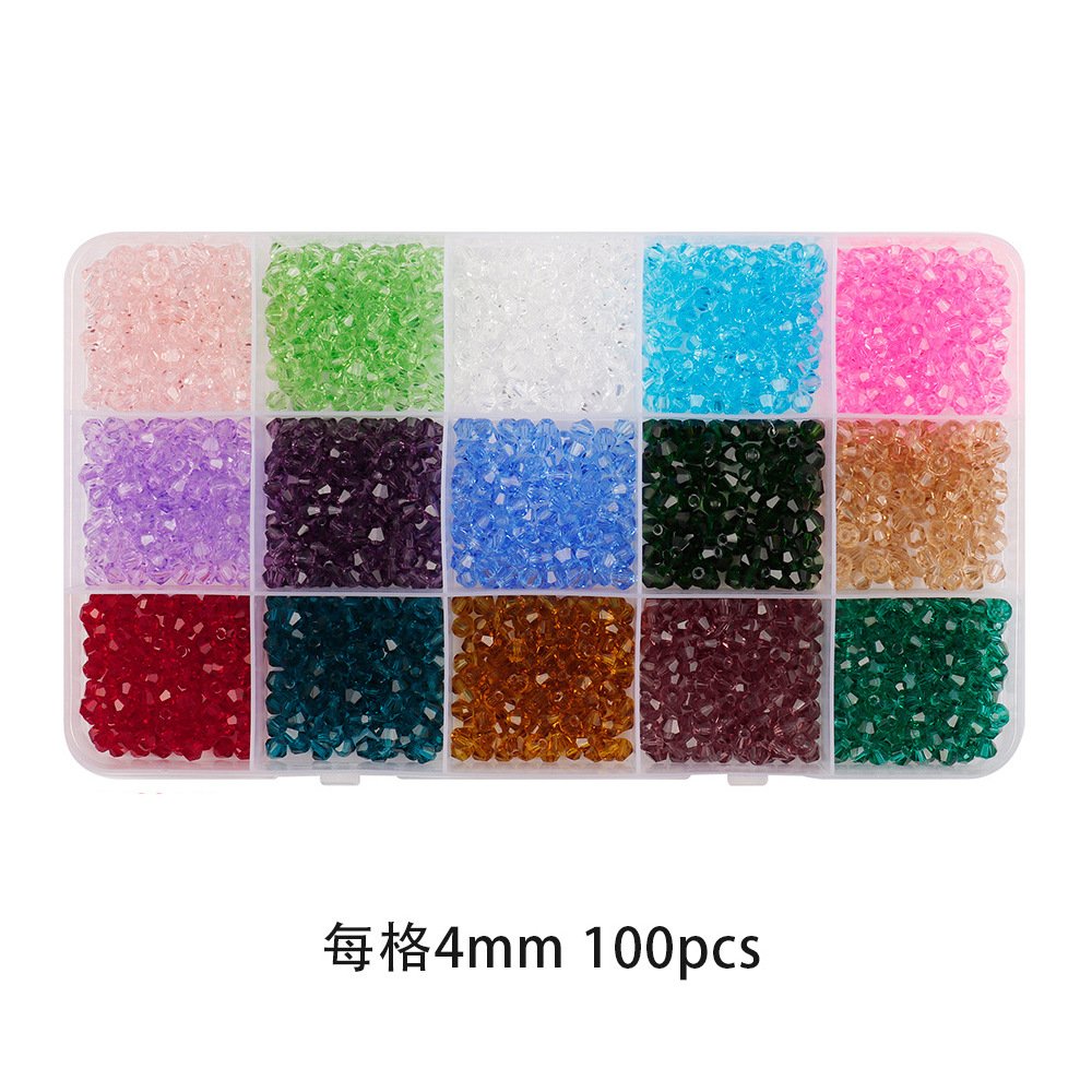 4mm Glass diamond Artificial crystal beads set DIY handmade beading bag making loose bead jewelry accessories - Image 10