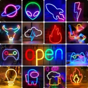 Neon Sign Light for a Modern Art Atmosphere, Holiday Party Christmas Wall Decoration, Wedding Scene Graduation Gift, USB