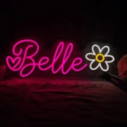 Custom Neon Sign Personalized Logo Names Customized LED one line font and one row Birthday Wedding Party Bar Coffee Wall Light Decoration